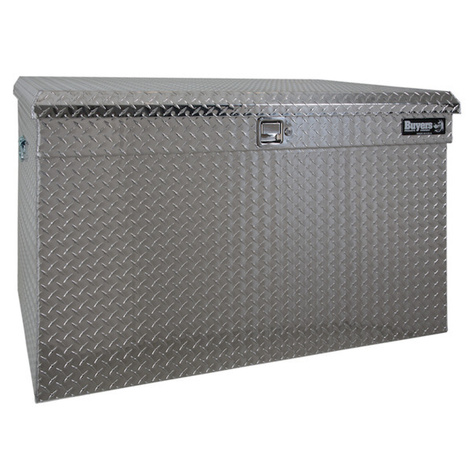 Buyers Products, Diamond Tread Aluminum All-Purpose Jumbo Chest Series, Width 49 in, Material Aluminum, Color Finish Diamond Plate Silver, Model# 1712120